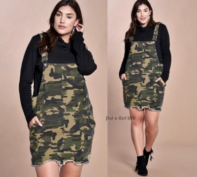 army green overall dress All You Can See Olive Green Denim Overalls – Shop the Mint main image 1