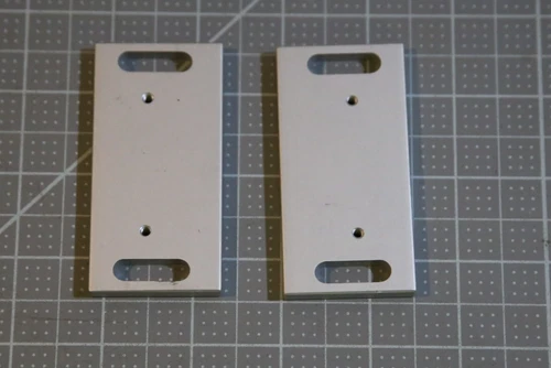 Pair of 80/20 2123 Grabber Door Catch Mounting Plates