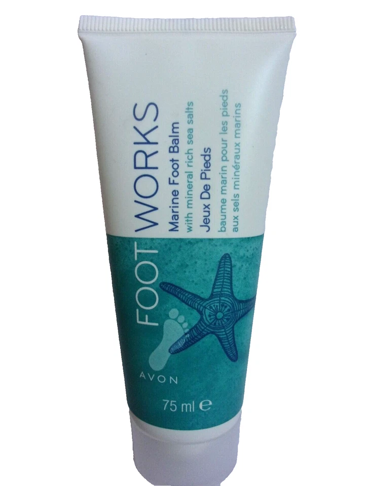 FOOTWORKS AVON BAUME MARIN Pour Les Pieds Aux Sels Minéraux Marins 75 ml - Photo 1/1