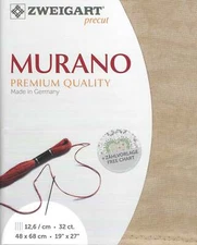 Zweigart Precut Murano Splash 32 count Vintage Country Mocha 3984/3009