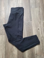 Eddie Bauer Trail Tight Pants Womens Large High Rise Athletic Leggings Pocket