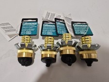 4 - Gilmour 34 19mm Brass Hose Clinch Coupler Gilmour Hose Repair Female