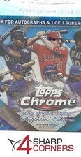 2020 TOPPS CHROME UPDATE SAPPHIRE EDITION BASEBALL 8-PACK BOX FACTORY SEALED