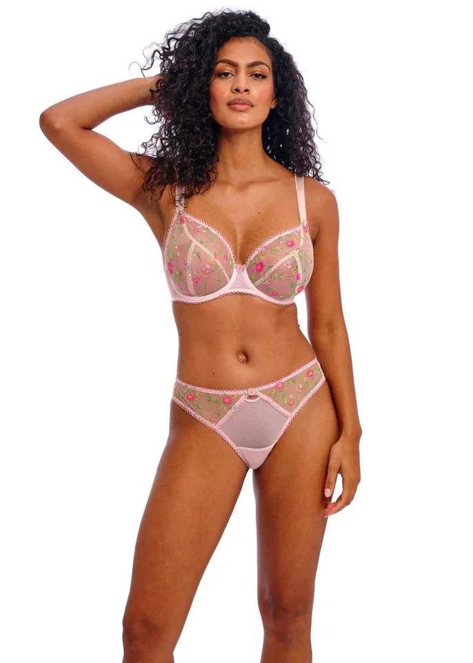 NEW Freya Love Crush Plunge Bra ONLY - 30FF - Champagne Pink - Image 3 of 3