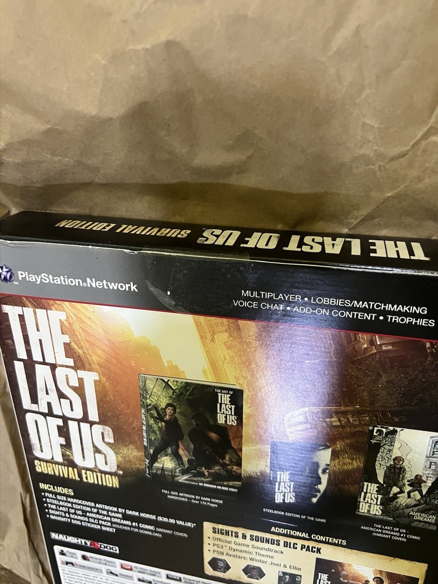 The Last of Us -- Survival Edition (Sony PlayStation 3, 2013) for