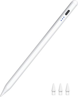 Pen for iPad 2018-2025, HATOKU Pencil for iPad with Tilt Sensitivity & Palm