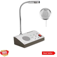 RT-9908 Dual-Way Window Speaker Intercom for Hospitals: Clear Audio Solutions