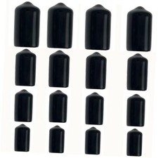 20Pcs Rubber Snooker Cue Tip Cover Rubber Pool Cue Tips Protector Billiards