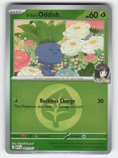 Erika's Oddish (Energy Symbol Pattern) 001/217 NM Reverse Holo ASC ME: Ascended