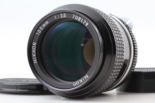 [Near MINT] Nikon New Nikkor 105mm f2.5 Tele-Portrait Lens Non-AI From Japan
