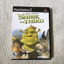 Activision Shrek the Third PS2 2007 NTSC-U/C E10+ (Complete, Manual)
