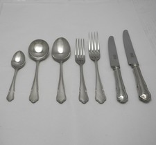DUBARRY Pattern Gararrd & Co Ltd Stainless Steel Cutlery 7 Piece Place Setting