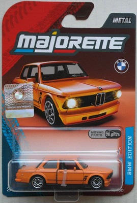 Majorette BMW Premium Cars 2002 Turbo orange Neu/OVP Oldtimer Auto Car Klassiker