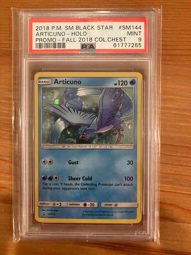 Articuno graded PSA 9 for sale on eBay