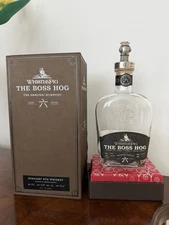 WhistlePig Boss Hog The Samurai Scientist Empty Bottle And Topper With Case