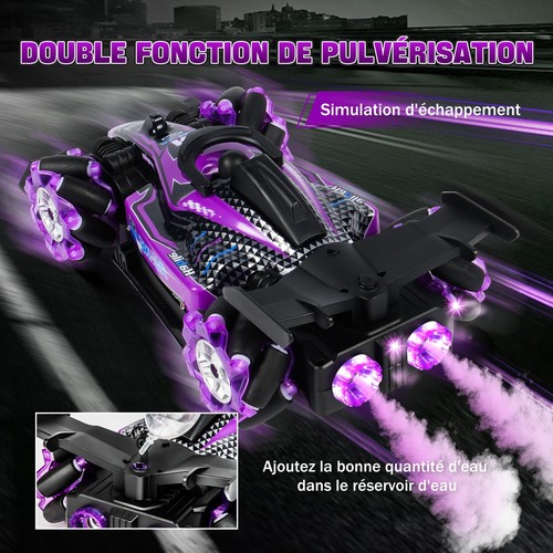 Voiture Télécommandée avec Commande Manuelle, Voiture RC à 14 Canaux et Doubl... - Zdjęcie 3 z 7