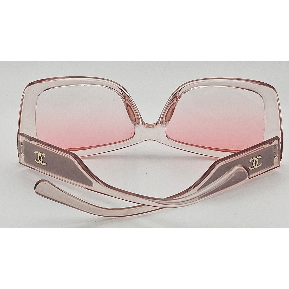 Chanel X6052 Pink Gradient Sunglasses Made in Italy 53□21 Vintage