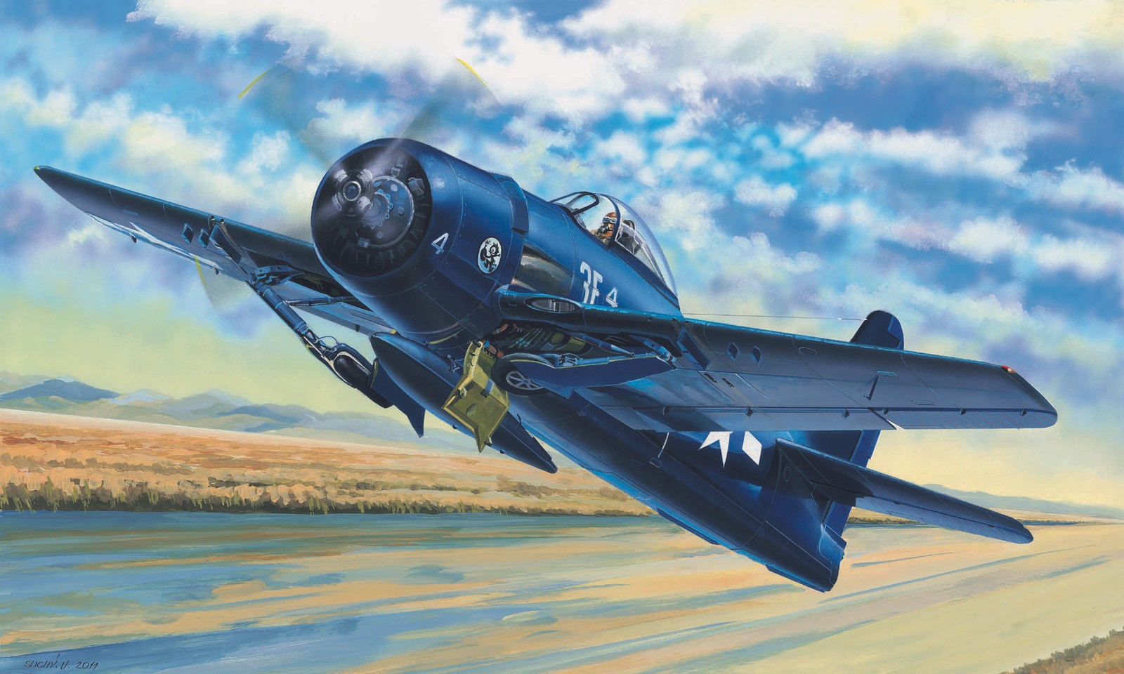 Hobbyboss 80356 - 1:48 F8F-1 Bearcat - New