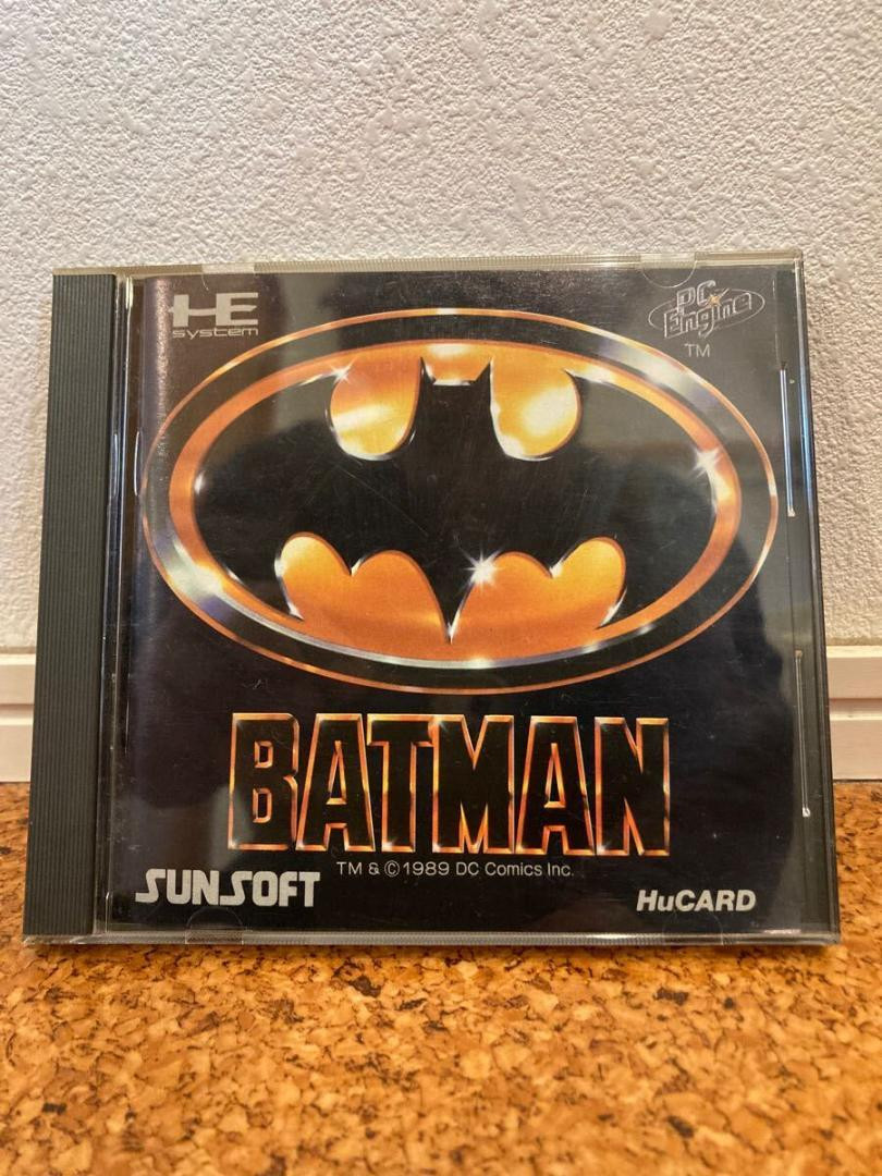 Pc Engine Hucard Batman Products At The Time, Sunsoft Game Pc Engine Hucard Batman Products At The Time, Sunsoft Game