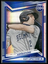 2022 Panini Elite Extra Edition #151 Guy Lipscomb Jr. Aspirations Blue #/349