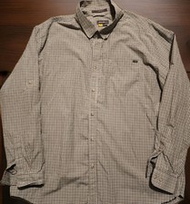 Eddie Bauer Men Travex Classic Fit Long Sleeve Performance Check Shirt 2XL
