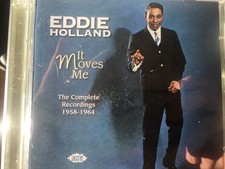 EDDIE HOLLAND - It Moves Me 2 x CD 2012 Ace AS NEW! 2CD