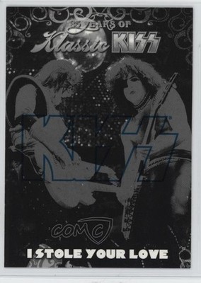 2009 Press Pass KISS Ikons Blue I Stole Your Love #48 0b6