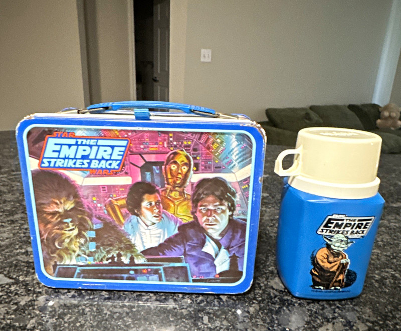 Star Wars The Empire Strikes Back Metal Lunchbox with Thermos
