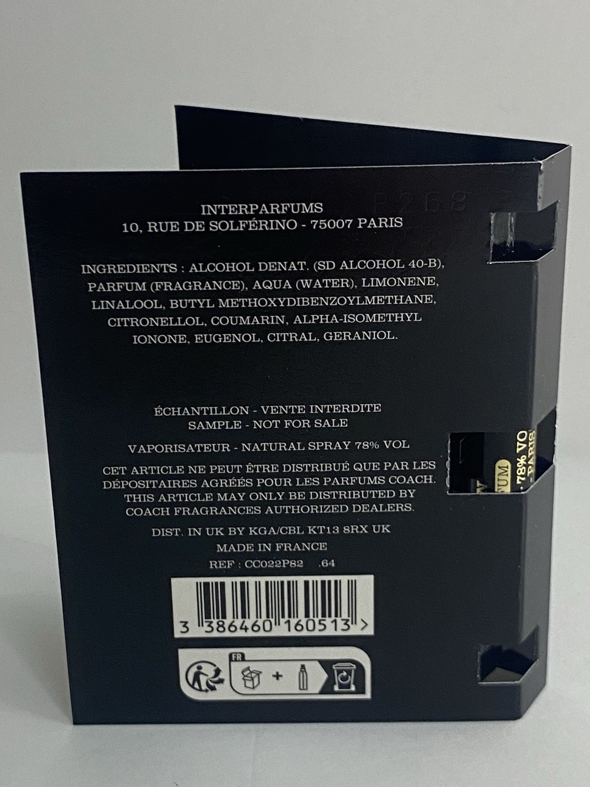 COACH NEW YORK For Men Eau De Parfum Sample Spray Vial EDP 1.2 ML .04 OZ NEW thumbnail 3