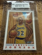 1991-92 Fleer Earvin Johnson Pro-Visions #6 Los Angeles Lakers MBS 10 Gem Mint