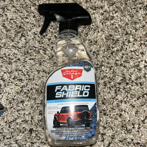 Jay Leno's Garage Fabric Shield 12oz - Ceramic Fabric Protectant & Stain Protect