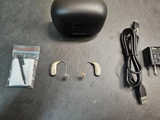 Oticon Real 1 MiniRITE R 64 Channels Chromebeige Bluetooth App MFI Premium