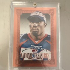 1997 Donruss Preferred National Treasures 122 Terrell Davis Denver Broncos