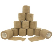, Cohesive Bandage 12-pack, Self-adhering Bandage Tape