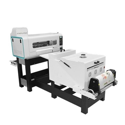42cm DTF Printer Dual i1600-a1, T-shirt Printing Machine With Powder Shaker 110v