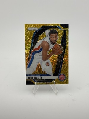 24-25 Panini Prizm Malik Beasley No 211 Gold Sparkle /24