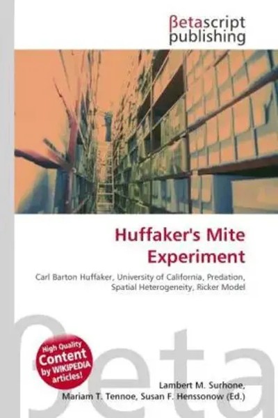 Huffaker's Mite Experiment Lambert M. Surhone (U. A.) Taschenbuch Englisch 2026-image