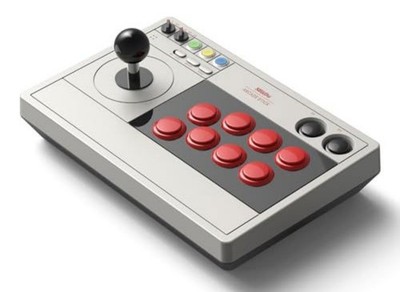 8Bitdo Retro Arcade Fight Stick 8 Way Joystick with 2 Dedicated Macro Buttons...