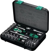 Wera SteckschlüSselsatz Zyklop Speed 42 Tlg. 1/4 Zoll SW 4-14Mm 72 ZäHne 6-Kant