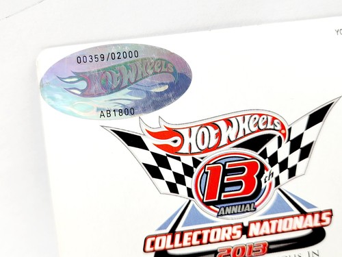 HOT WHEELS 13TH NATIONALS '55 CHEVY PANEL #359 NEW NICE N1108 - Picture 10 of 10