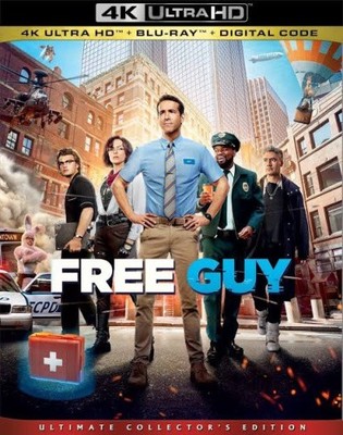 Free Guy (Feature) [4K UHD] [Region Free] [Blu-ray] - DVD - New
