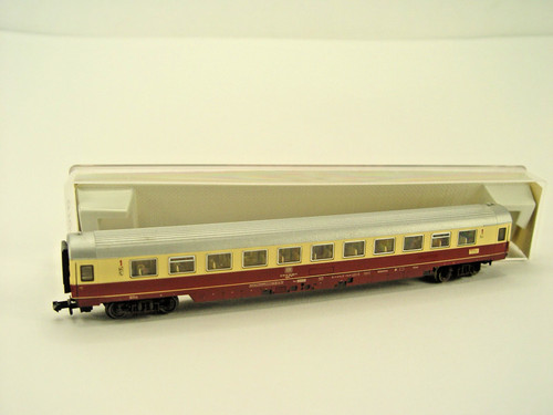 Vagón de tren rápido TEE 1ª clase  - Vagón Fleischmann escala N 8164 #526 #E - usado | Zustand: Gebraucht