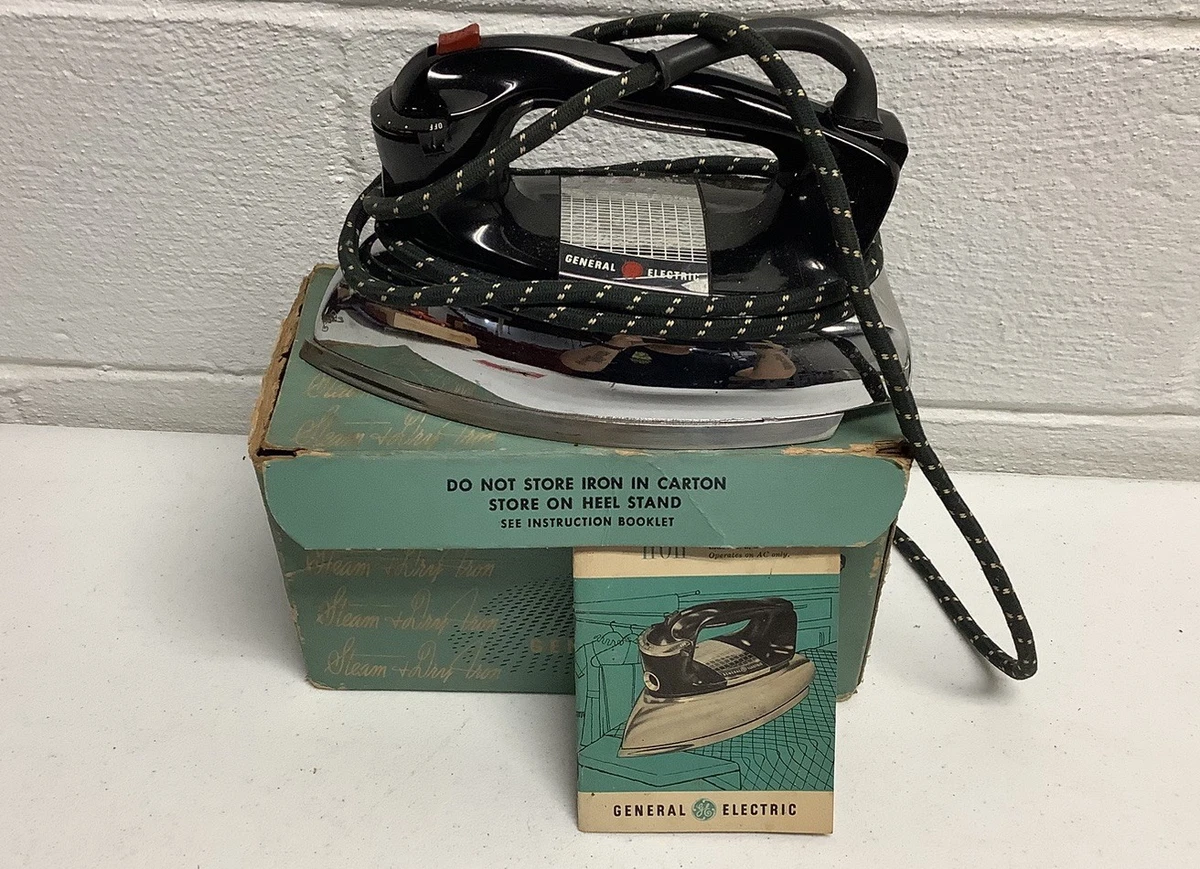 General Electric Steam Iron In Collectible Irons for sale | eBay