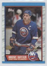 1989-90 Topps Brent Sutter #14 0ol8