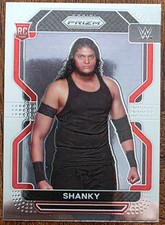 2022 PANINI PRIZM WWE SMACK DOWN SHANKY ROOKIE CARD #120 NM/MT