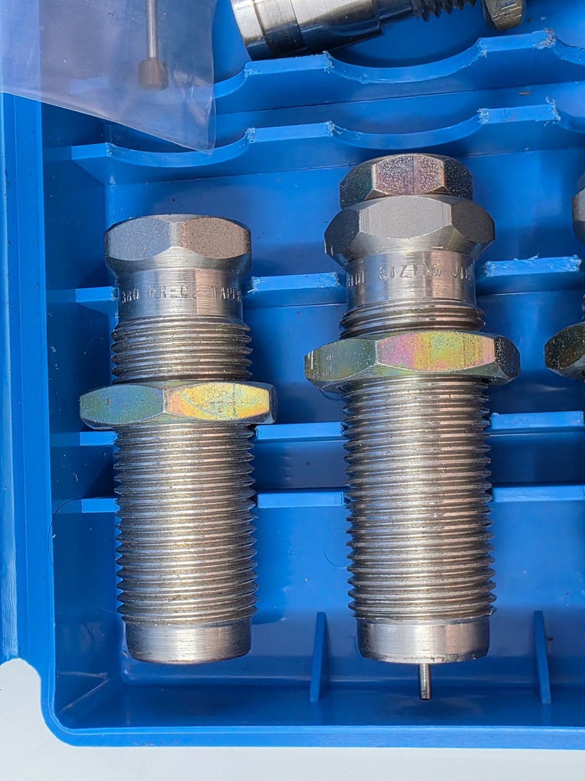 Dillon Precision  Carbide Progressive Die Set 380ACP  W/ Original Box