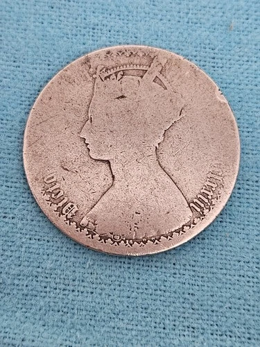 Photo of a 1879 Victoria Florin from an eBay sale