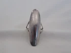 Vintage Native American Sterling Silver Size 6.5 Signed KS Ring OB-6