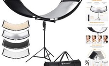 U-Shape Reflector Curved Reflector 180x60cm with 4-in-1 70.8 23.6inch