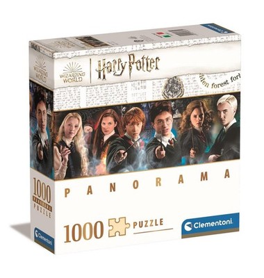 Panorama Puzzle: Harry Potter Jigsaw Puzzle, 1000 Pieces - Clementoni